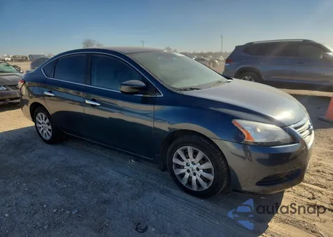 2013 Nissan Sentra S из США, поврежденный, VIN 3N1AB7AP7DL754429